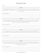 Prediction Prompts