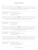 Prediction Prompts Multiple Choice
